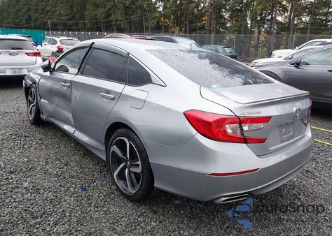 2018 Honda Accord Sport 2.0T from USA, damaged, VIN 1HGCV2F39JA047715